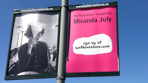 We Think Alone Miranda July