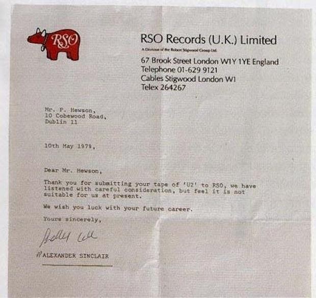 U2 RSO Records