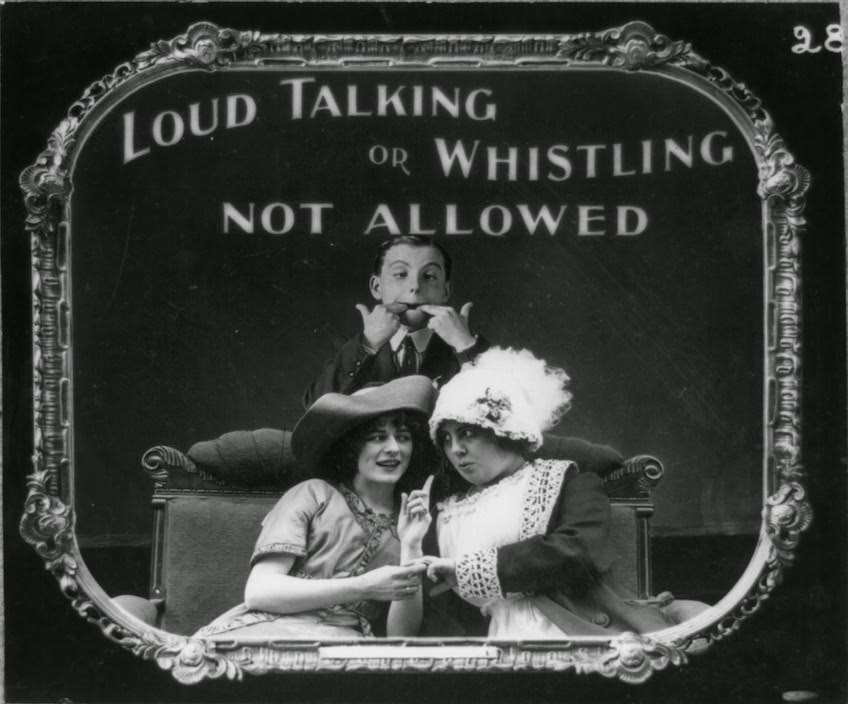 Movie Theatre Etiquette Posters from 1912 (14)