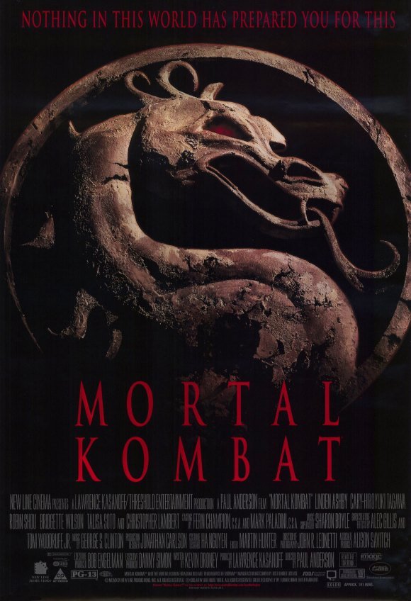 mortal kombat movie poster 1995 1020243557