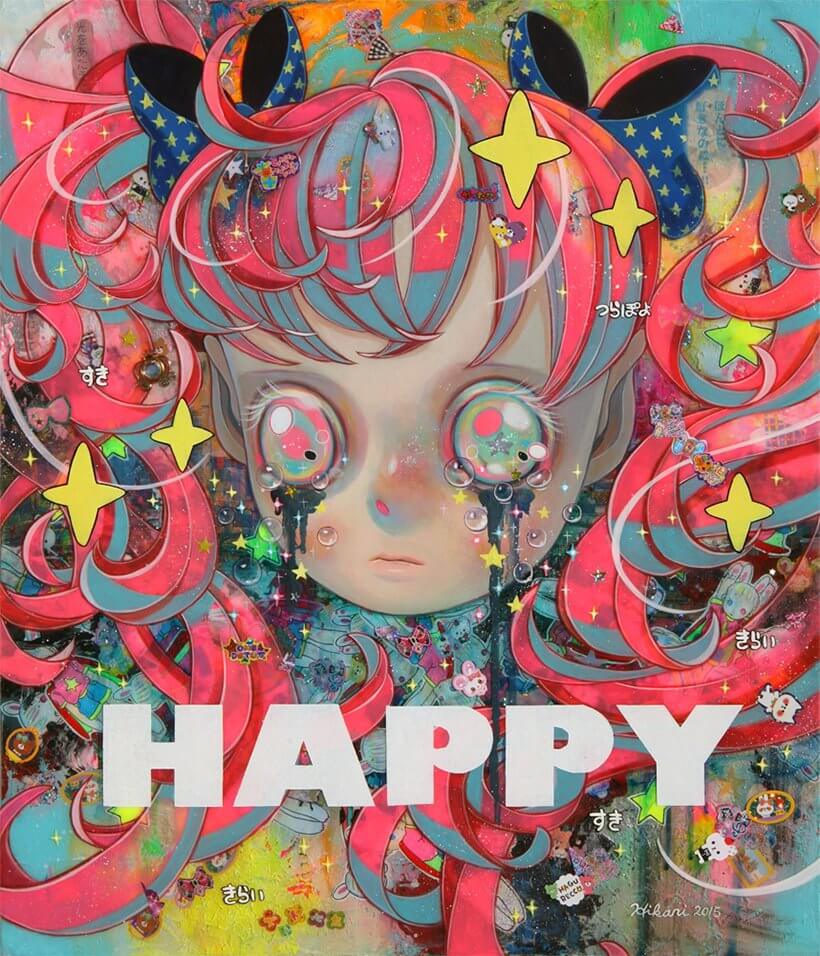 “Happy” (Imagem: Hikari Shimoda)