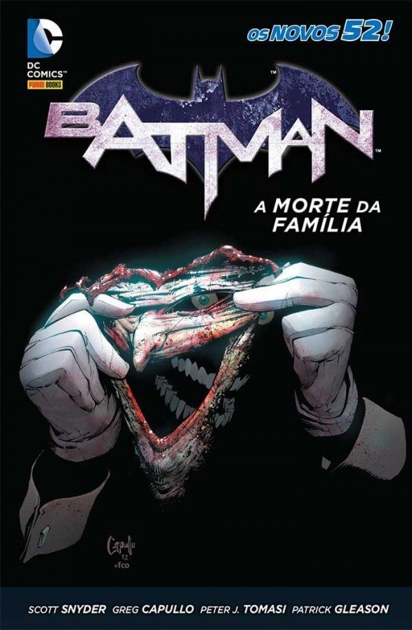 BATMAN A MORTE DA FAMILIA capa