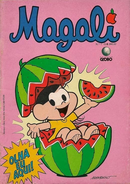 Capa Magali 1 1989