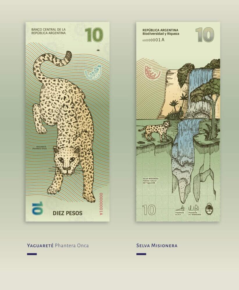 O redesign do dinheiro argentino