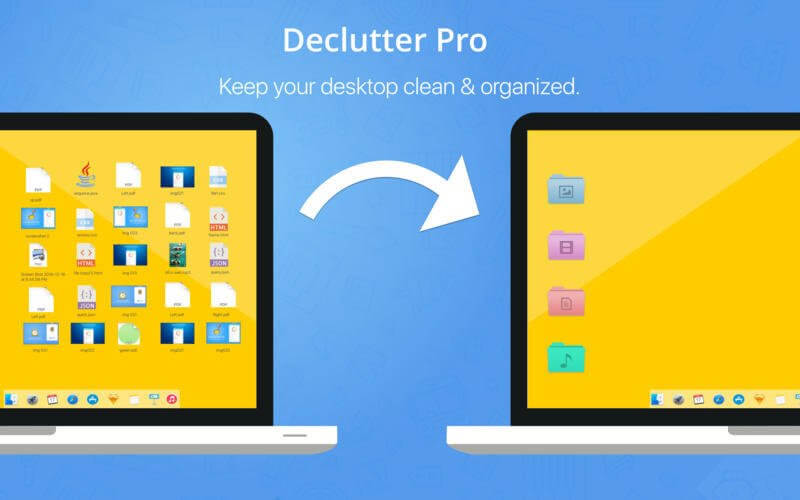 Declutter Pro: seu desktop limpo, com um clique
