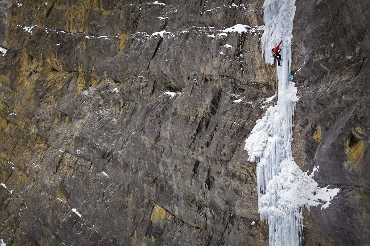 Climber on frozen waterfall Canadian Rockies CR Cory Richards 1 e1489190929685