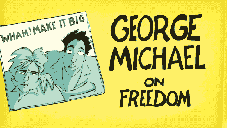 Uma entrevista animada com George Michael
