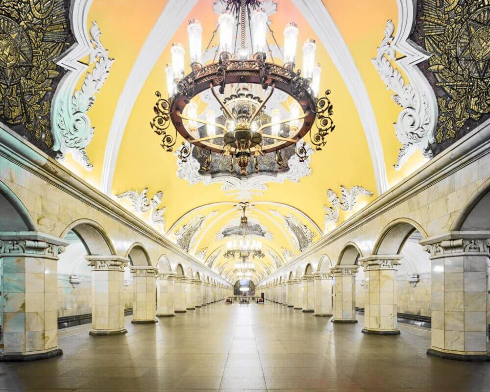 Komsomolskaya Metro Station Moscow