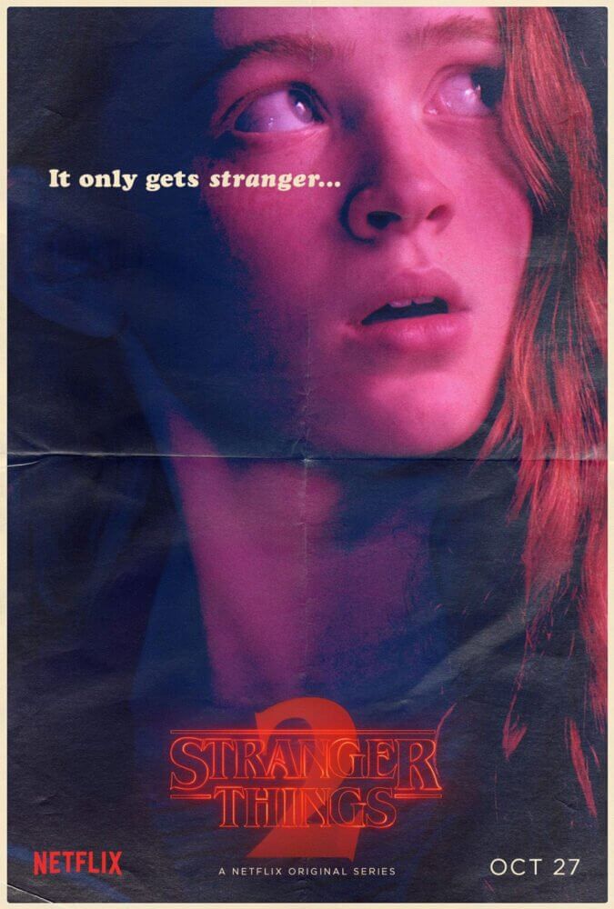 Stranger Things Season 2 poster Max 1