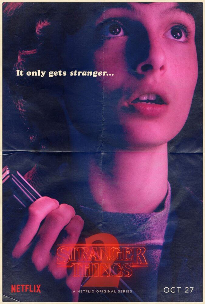 Stranger Things Season 2 poster Mike