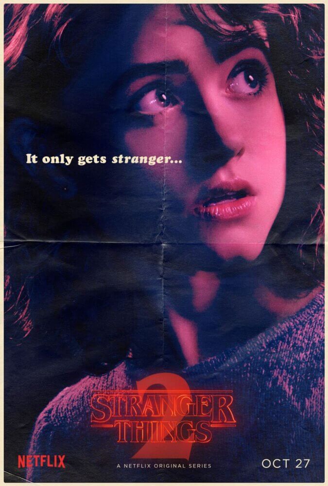 Stranger Things Season 2 poster Nancy