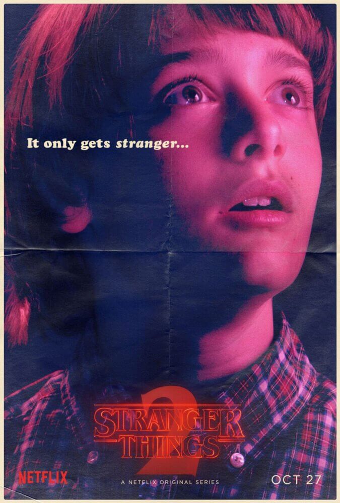 Stranger Things Season 2 poster Will