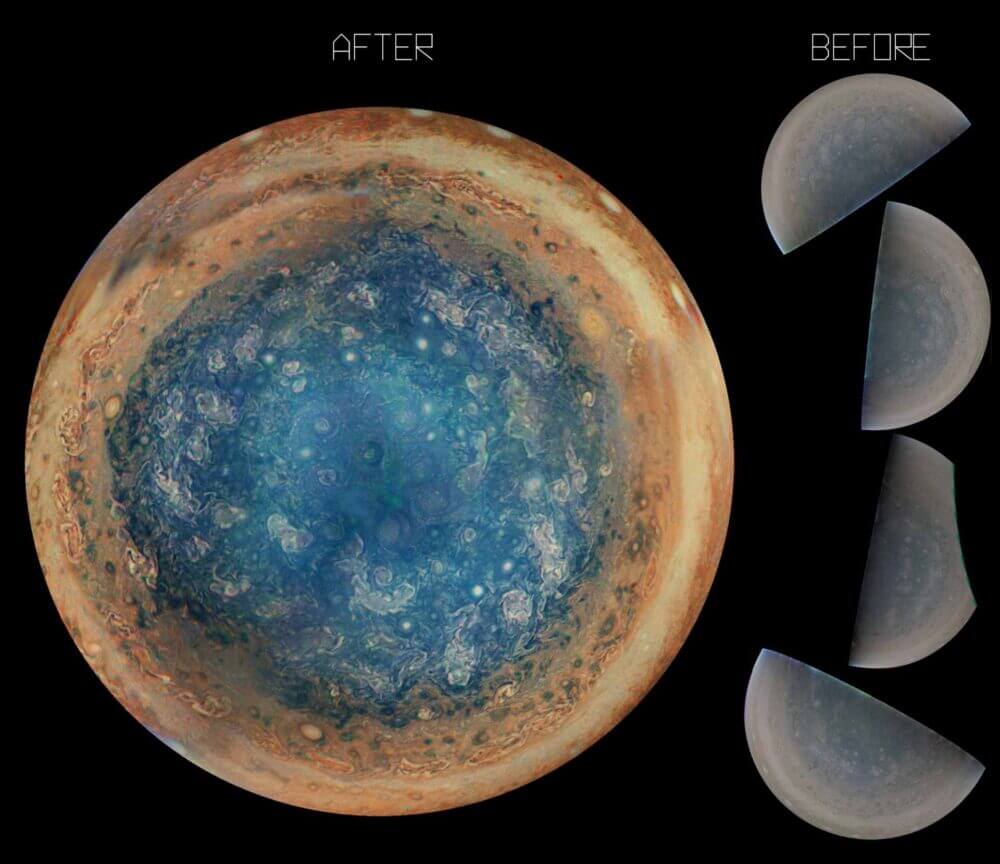 NASA libera novas fotos de Júpiter