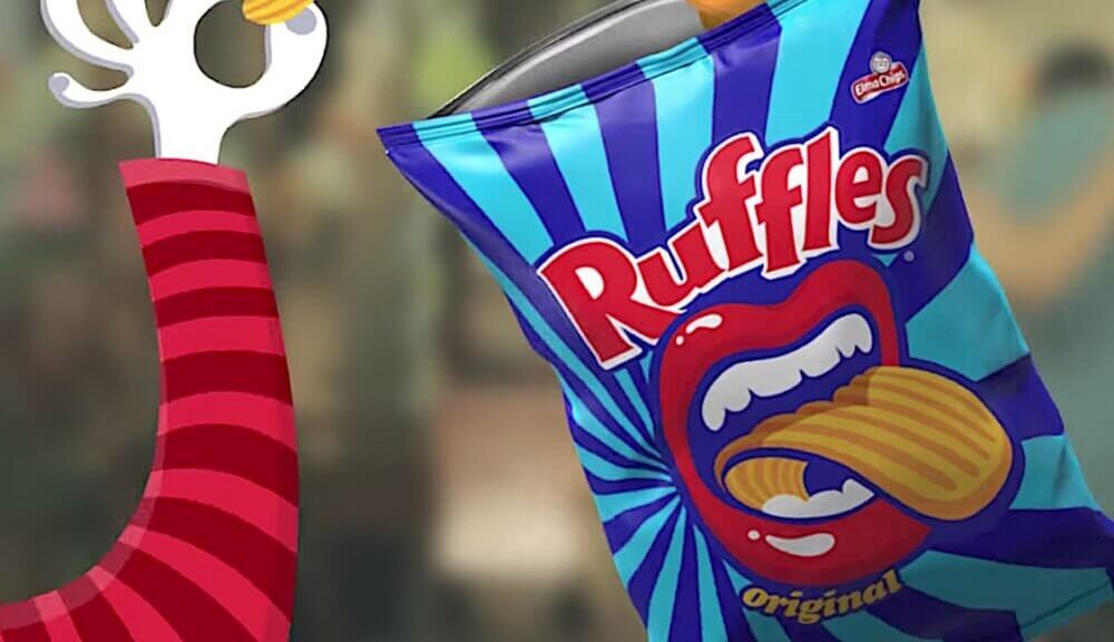 Nova identidade visual da Ruffles Update or Die!
