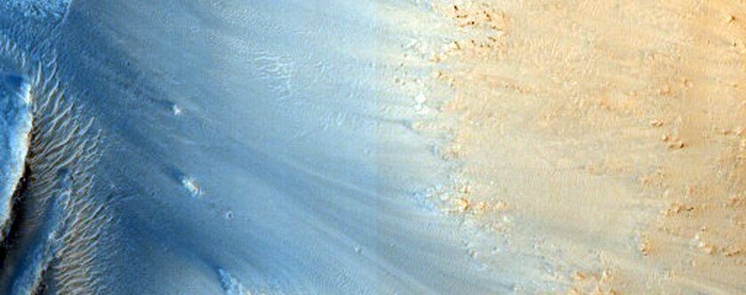 Marte Sedimentos em camadas
