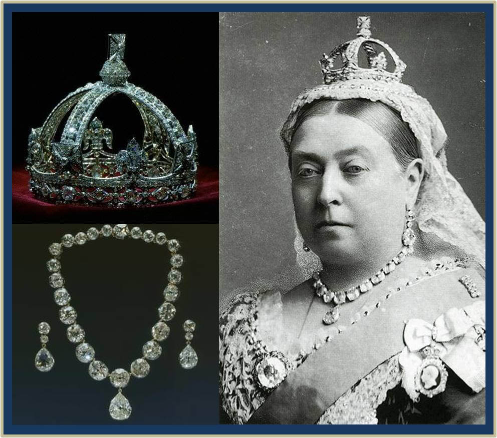 A história de amor por trás da pequena coroa da rainha Victoria