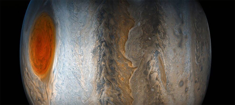 Fotos de Júpiter que parecem pinturas de Van Gogh