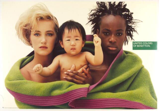 ITLB3201 united colors of benetton fashion ad poster museum