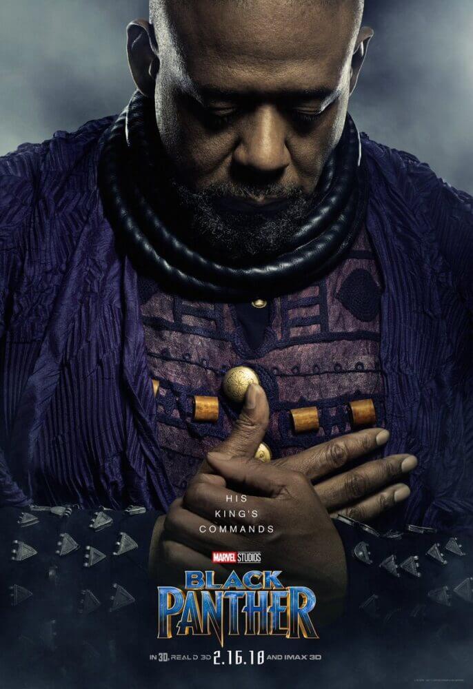 black panther poster forest whitaker