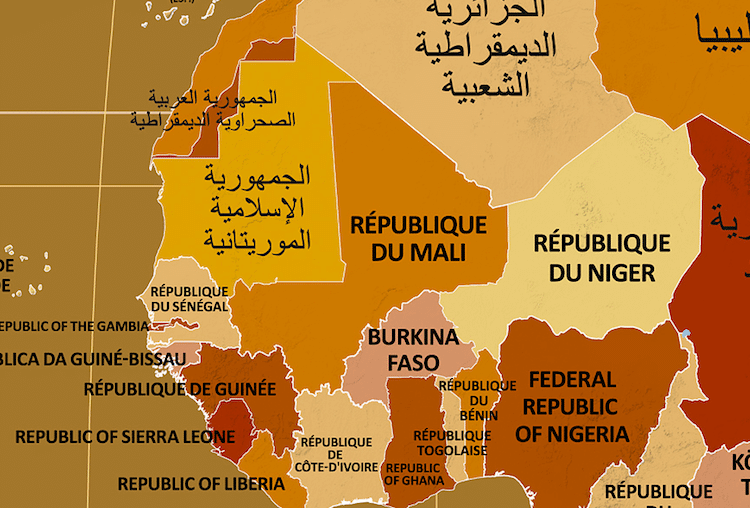 Mapa mostra como se chamam os países em seu idioma original