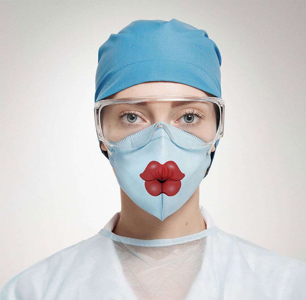 Máscaras hospitalares divertidas podem mudar a rotina de crianças com a saúde debilitada