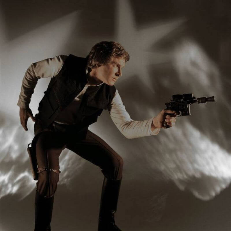 Imagens raras de uma sessão de fotos de Star Wars - O Retorno de Jedi, de 1983