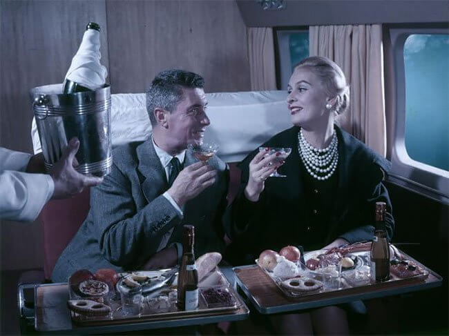 High class, a primeira classe da Air France em 1957