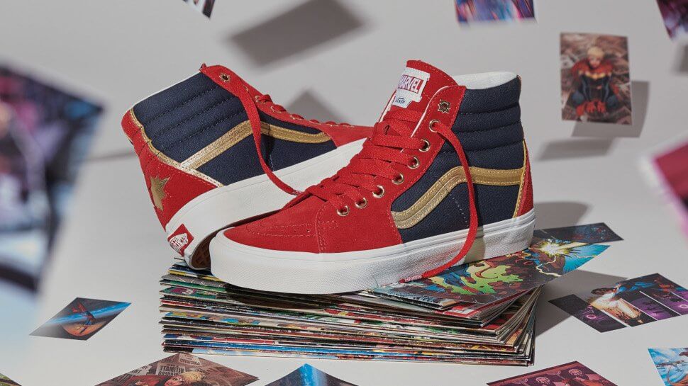 Captain Marvel Shoes Featured