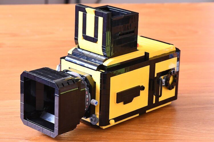 Criaram uma câmera fotográfica feita de LEGO