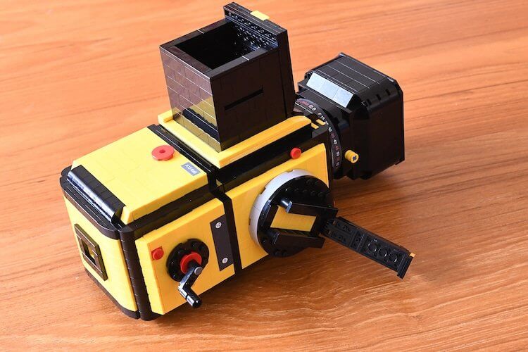 Criaram uma câmera fotográfica feita de LEGO