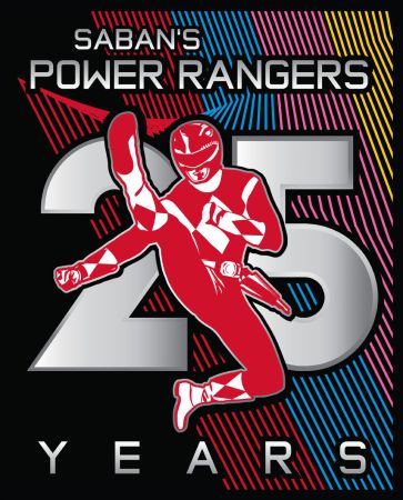 Power Rangers 25th Anniversary Logo
