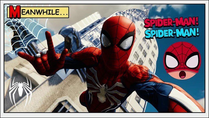 Spider Man photo mode 1