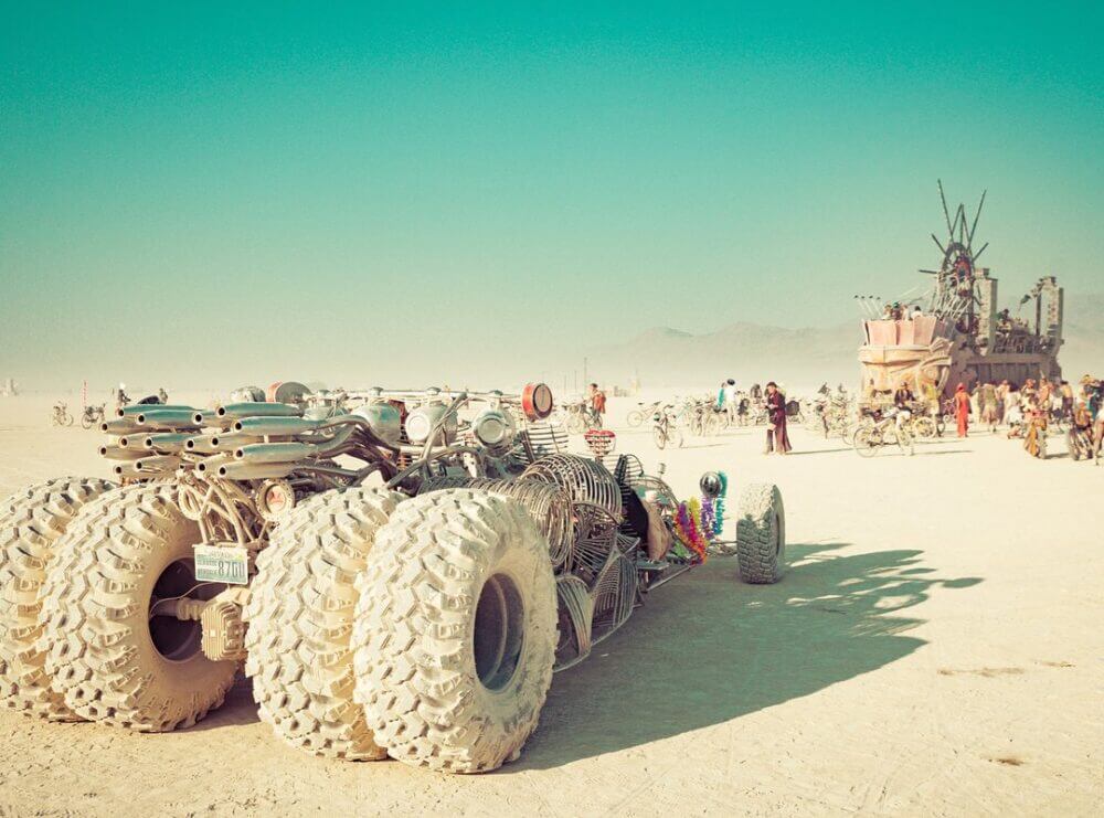 O (ainda) pitoresco Burning Man