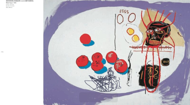 Página do catálogo de Basquiat do CCBB