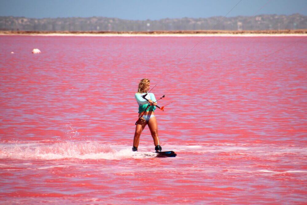 kea pink lake kitesurf 03