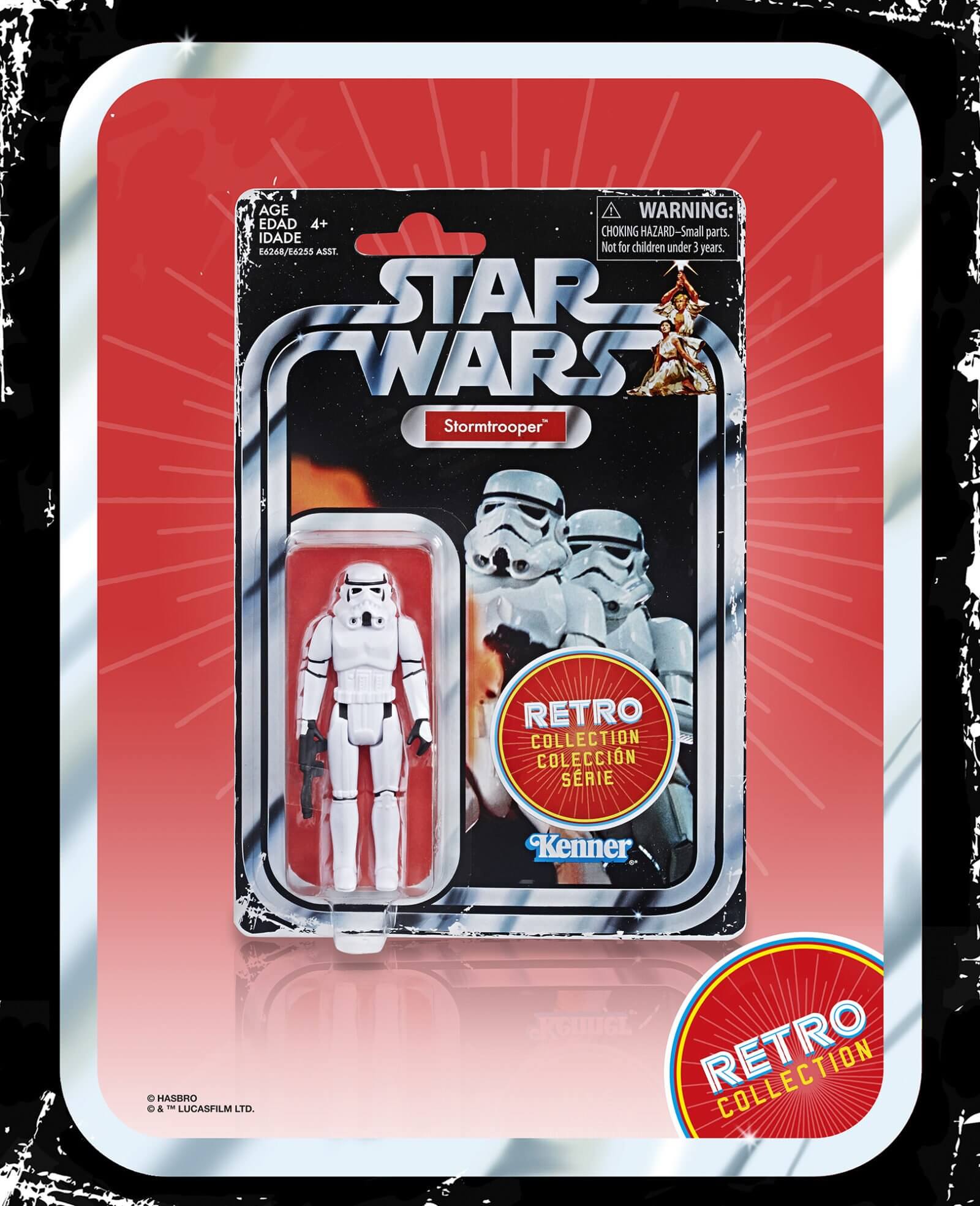 star wars retro stormtrooper in pck