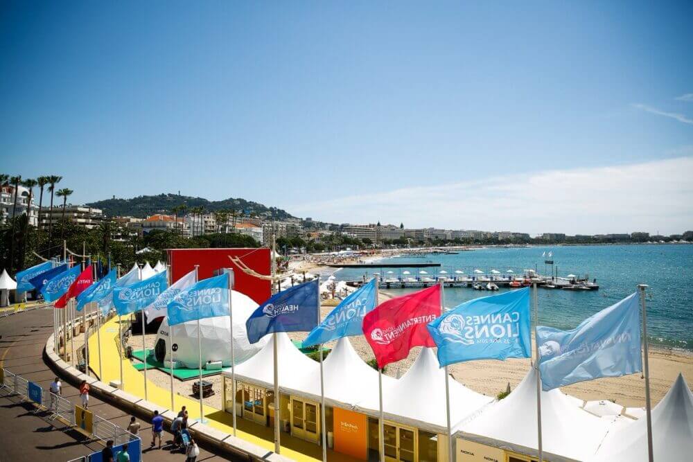 CANNES LIONS beach pic