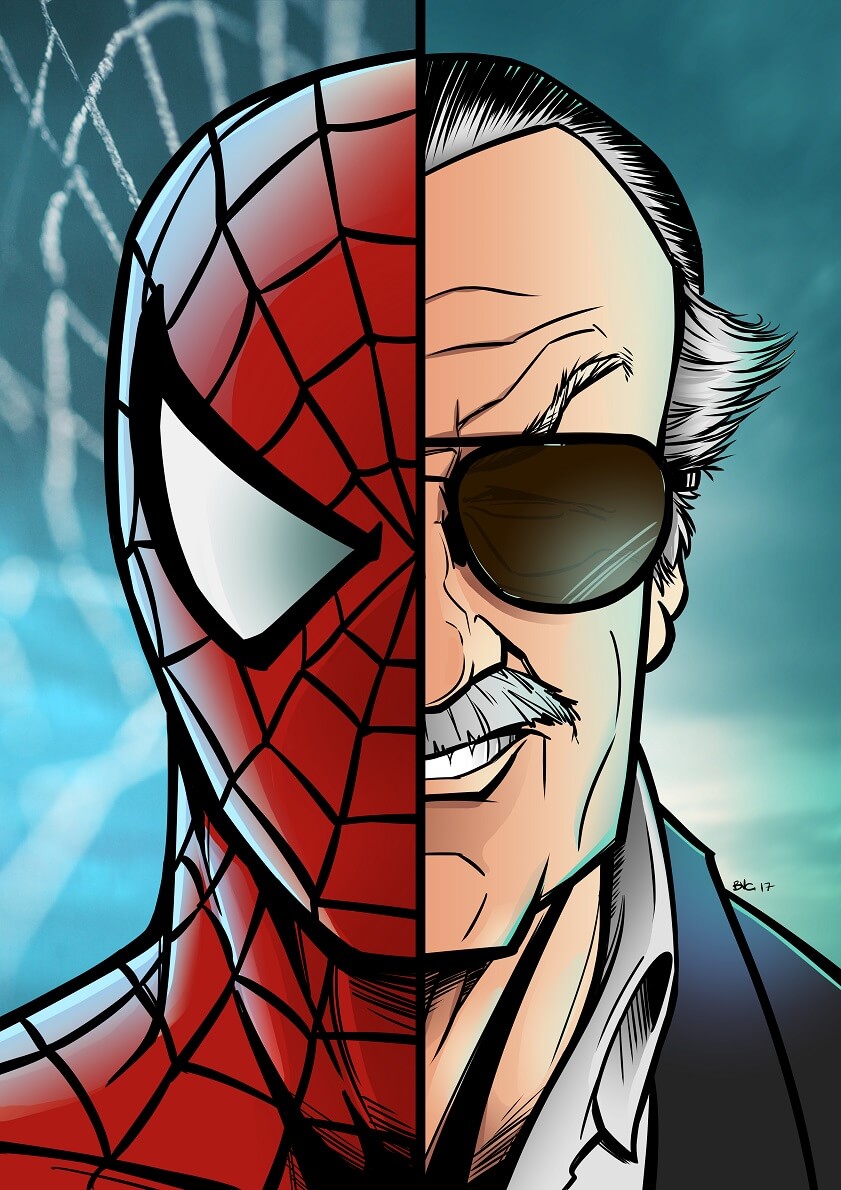 Stan Lee v Spiderman