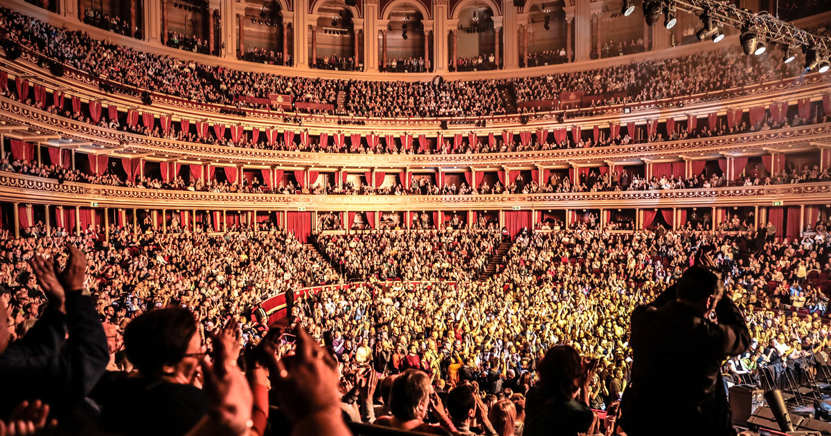 Albert Hall crowd