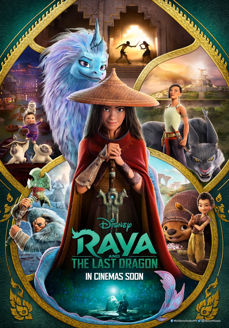 Raya and the Last Dragon Malaysian Poster raya and the last dragon 43786637 770 1100