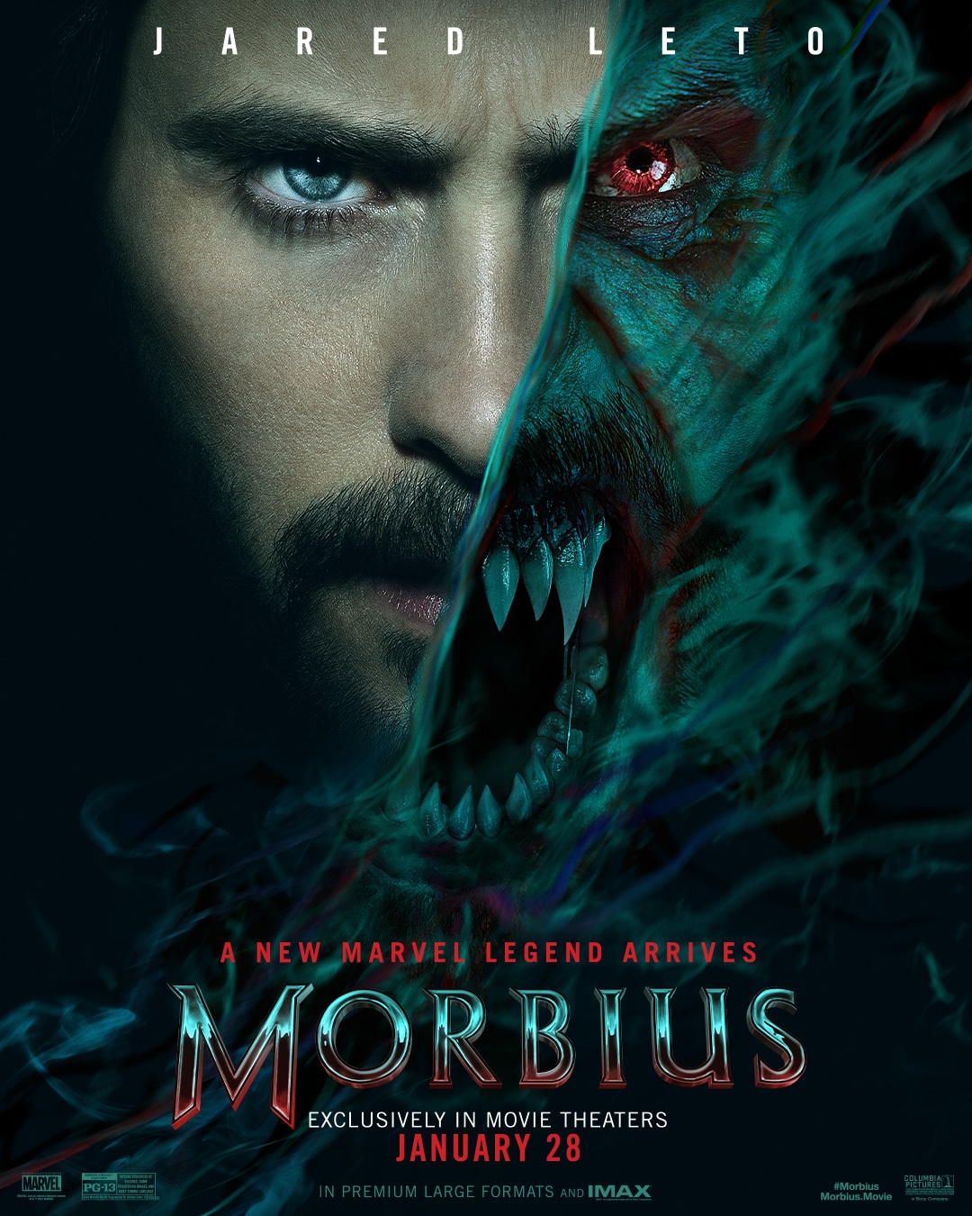 morbius poster legadodamarvel
