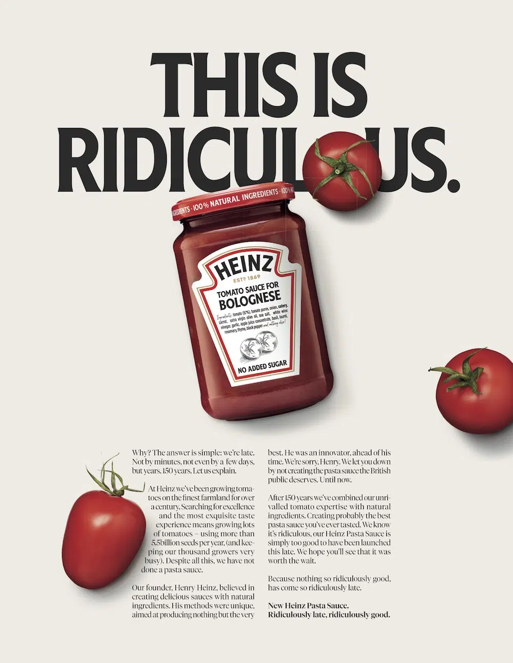 WT Spain Heinz this is ridiculous