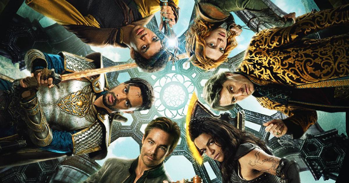 dungeons and dragons honra entre rebeldes poster circulo