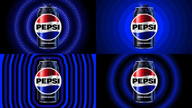 O novo logo da Pepsi