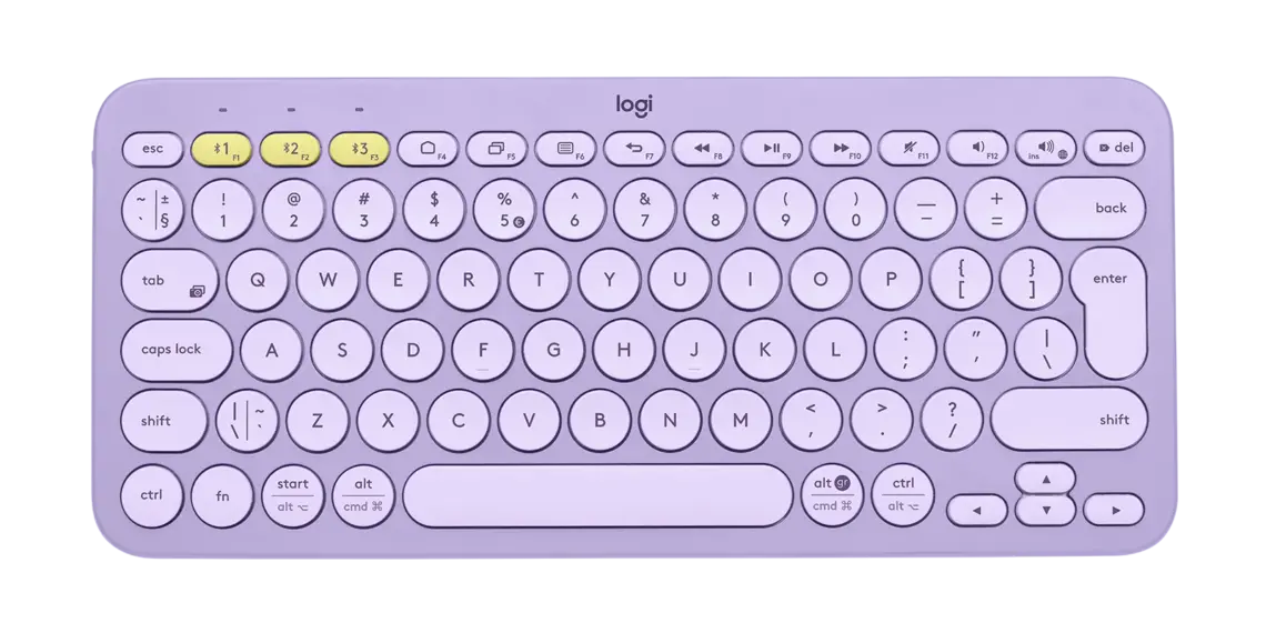 teclado K380 lavender