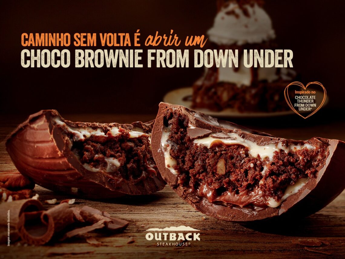 Ovo de pascoa Choco Brownie From Down Under