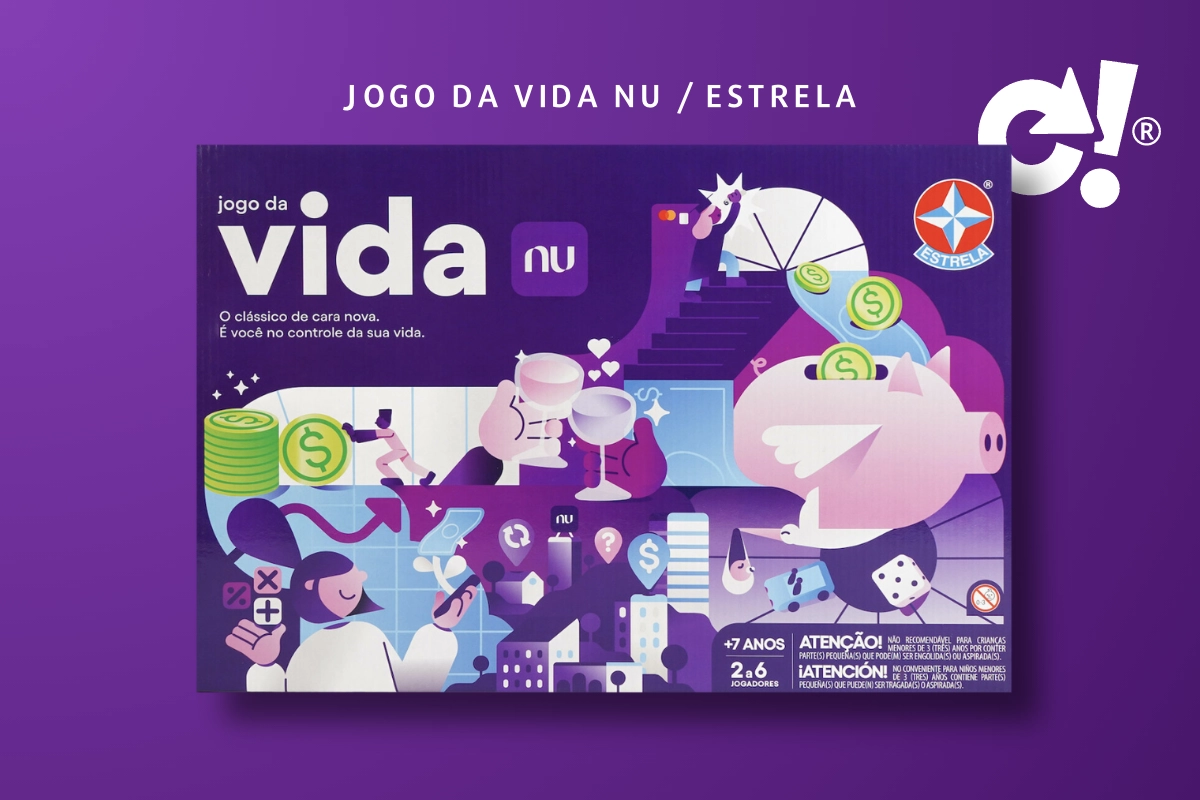 Jogo da Vida Nu: Nubank e Estrela lançam versão exclusiva do Jogo